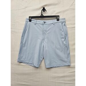 Members Mark Benton Performance Shorts Mens‎ 34 Bashful Blue WSCM-226-2023 NWT